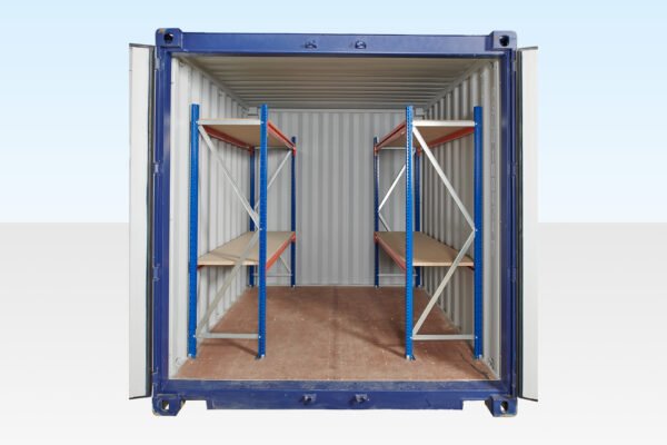 Containerstellingen – Verstelbare, heavy-duty tweelaags (enkele baai) - Image 2