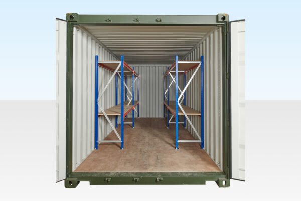 Containerstellingen – Verstelbare, robuuste twee lagen (2 bays) - Image 2