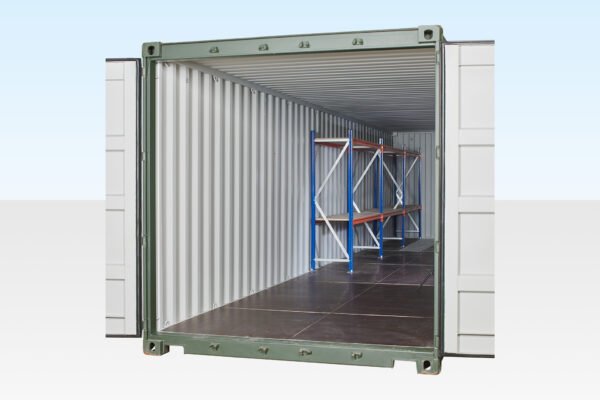 Containerstellingen – Verstelbare, robuuste twee lagen (2 bays) - Image 3