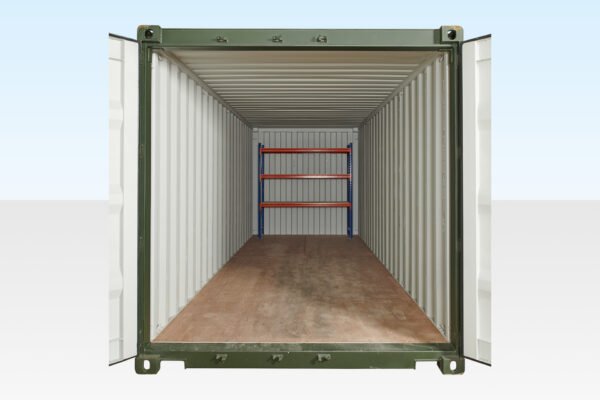 Verstelbare heavy-duty drielaagse stellingen voor de achterkant van de container - Image 2