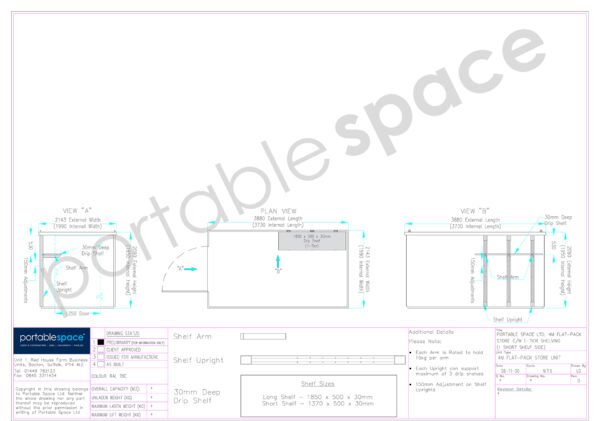 Bundel met 4 m platte containercontainers – Onderdeellengte (enkele laag) - Image 6