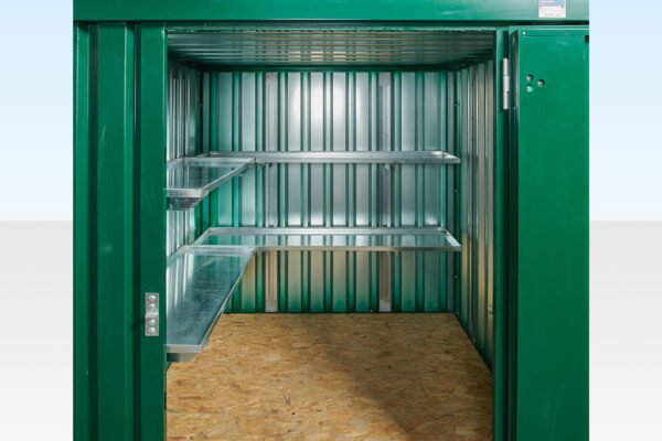 Bundel voor platte containers van 2 m – Eén kant & Achter (twee niveaus)