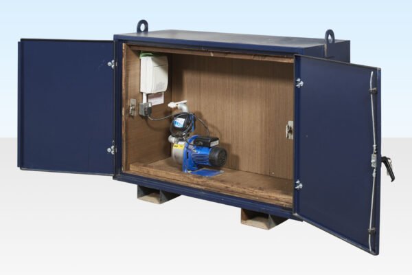 Waterpomp in kast