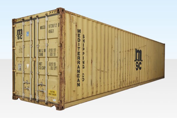40ft x 8ft gebruikte zeecontainer – Hoge kubus
