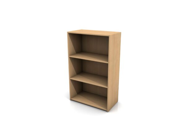Houten boekenkast (1200 mm) voor bouwkantoor